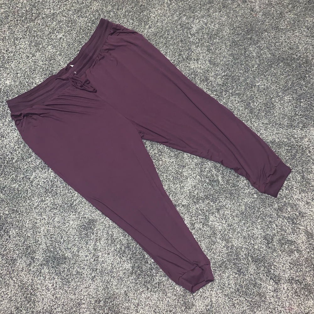 TWO COLORS! 3X plus size super soft joggers NWT